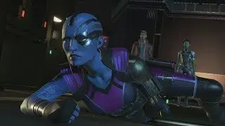 GUARDIANS OF THE GALAXY Telltale Episode 2 All Nebula Fight Scenes