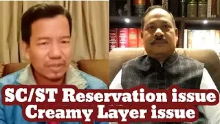 SC/ST Reserve  || Supreme Court Verdict || interview with Formar Principal Secretary of Law Bg.DM 