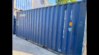 Shipping Container Office with Bathroom. SOLD...