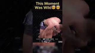 This moment was wild!! #ufc #mma #viral #fypシ