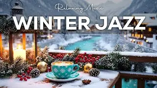 Winter Jazz Cozy Nights ❄️ Smooth Relaxing Music for Study & Work