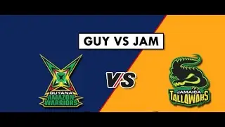 GuY vs Jam Cpl T20 Cricket match live Streamin commentary
