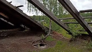 поход на второй этаж заброшки
