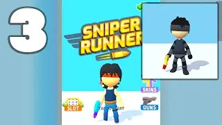 Sniper Runner - Gameplay Walkthrough Part 3 (iOS, Android)