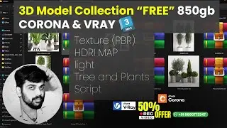 Relink Textures 3ds max Free 3D Model Collection, Vray and Corona Model
