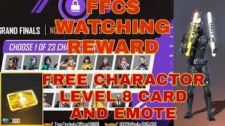 FFSC Live watching reward free character level 8 card and remote