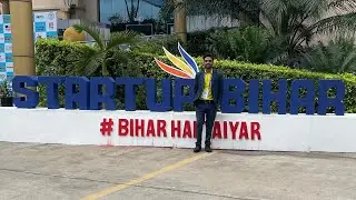 Shandar services के founder Lalu kumar पहुँचे bihar innovation challenge 2023 में।