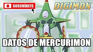 HISTORIA DE MERCURIMON Y TODAS SUS EVOLUCIONES DE DIGIMON