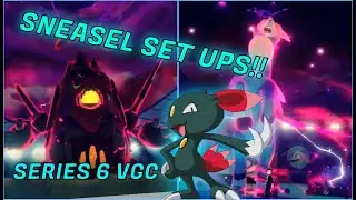 SNEASEL SET UPS TEAM! Pokemon Sword/Shield VGC Competitive Ranked Battles!