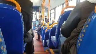 (HD) Onboard Stagecoach East Midlands Transbus Dart SLF PX53DJV 34473 16/03/2018