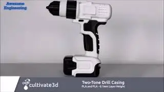 3D Printer with DUAL MATERIAL PRINTING ??