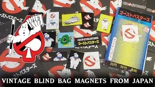 Ghostbusters - Vintage Japanese blind bag magnets made by Kuzui Sisson - Review & opening /unboxing