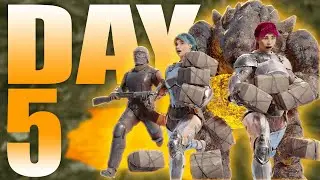 ONLINE Raiding A Broken Cave And Countering Element Veins! - ARK PvP