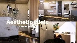 Aesthetic Clinic -Interior Design #cubicfeetdesign #interiordesign
