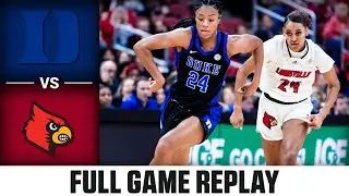 Duke vs. Louisville Full Game Replay | 2023-24 ACC Women’s Basketball