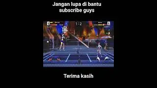 badminton blitz ketemu cewek pro sumpah jago banget‼️#badmintonblitz #shorts #gameplay