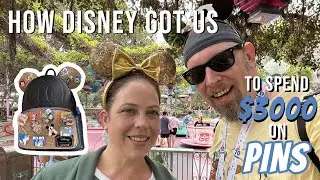 First Time Pin Trading in the Park - A Story of How Disney got us to spend $3000 dollars on pins!