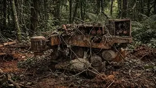 Restoration of a Massive Woodworking Machine Left to Rot for Decades