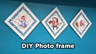 Photo Frame Gift | Easy DIY Cardboard Craft #diy