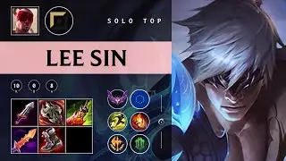 Lee Sin Top vs Poppy - EUW Master Patch 25.24