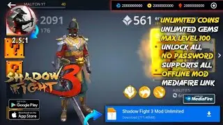 Shadow Fight 3 v1.44.1 MOD APK ! Unlimited Money & gems/Max level 100/Everything Unlock/Mediafire 