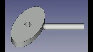 Model and animate an Elliptical Cam and Follower in FreeCAD Assembly 4.