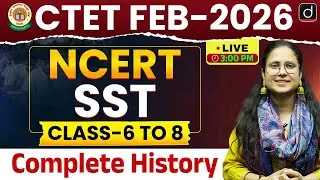 CTET SST Complete Video Series | NCERT Based Preparation | Drishti Teaching Exams