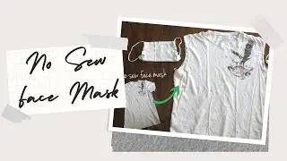 How to make a face mask at home - No sew || ilikediyprojects