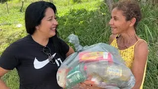 LEVANDO CESTAS BÁSICAS E AJUDA AS FAMÍLIAS