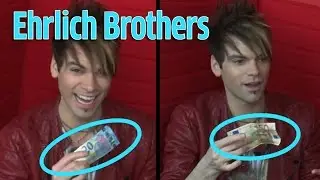 Ehrlich Brothers: Die Magier verwandeln einen 20 Euro-Schein in einen 50er