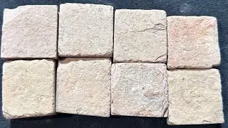 RED SLATE PENCIL CUBES CLEANING VIDEO || WET CLEANING || SOFT CLEANING || Neha Ahire 