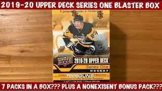 2019-20 Upper Deck Series One Blaster Box Break(7 Packs?!?!)