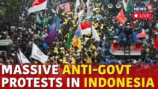 Indonesia Protest 2025: Protest Torch Parliament After Taxi Driver Death #Indonesiaprotest2025