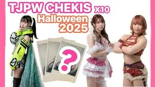 🎃 TJPW SHOP HALLOWEEN 2025 CHEKI DELIVERY x10 🎃 UNBOXING TOKYO JOSHI PRO WRESTLING 🇯🇵 Mizuki Wakana