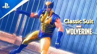 Classic Realistic Animated Series Style X-Men Wolverine Suit!! 4k 60 FPS
