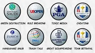 Every DISGRACEFUL Sportsmanship Moment in Golf Explained in 15 Minutes