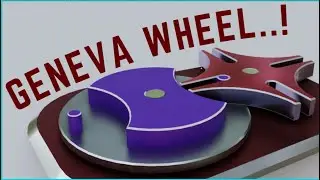 How Geneva Wheel Works..? 🤩🤩 | Geneva Mechanism Working Animation..!