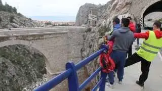 Amazing Bridge Jump in Spain
