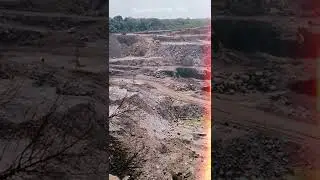 👀🙈💥🏞️#CCL short vlog#@ 🦺🚛🚚Central coalfield limited open ground mines#explore Ranchi Jharkhand#