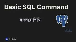 Basic SQL Command || PSQL || Create Database In PostgreSQL || PostgreSQL Course