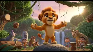 Leo Lion&rsquo;s Jungle Roar 🎵 | Fun Music & Animal Song for Kids | Nursery Rhymes & Songs for Toddlers