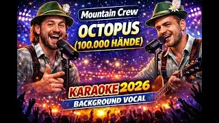Mountain Crew - Octopus (100.000 Hände) (Karaoke Version 2026 Background Vocal) текст Tekst Lyrics