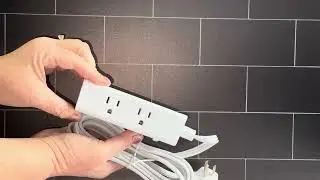 Flat Plug Surge Protector with 10