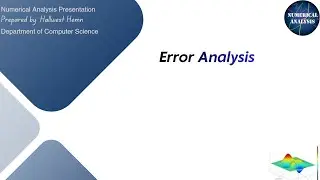 Error Analysis Resources - PART 2