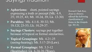 Interpreting the New Testament: Form Criticism