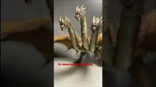 Ghidorah lowk a D1 Hater 😭 #funny #animation #stopmotion #godzilla #superman #ghidorah