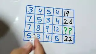 Math puzzle test for genuis☺
