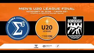 11-18-2025 - MEN'S U20 LEAGUE FALL FINAL -- THE BOROUGH U20 vs SIGMA FC U20