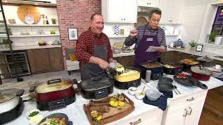 GreenPan 8-in-1 6.5Qt Everyday Cooker with Skillet & Grill on QVC