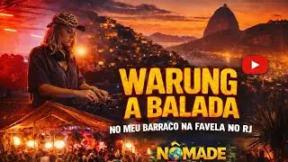 WARUNG NO MEU BARRACO NA FAVELA NO RJ. NÔMADE YOUTUBER